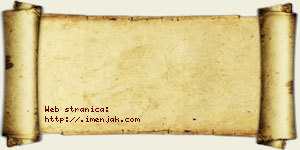 Daniel Čanak vizit kartica